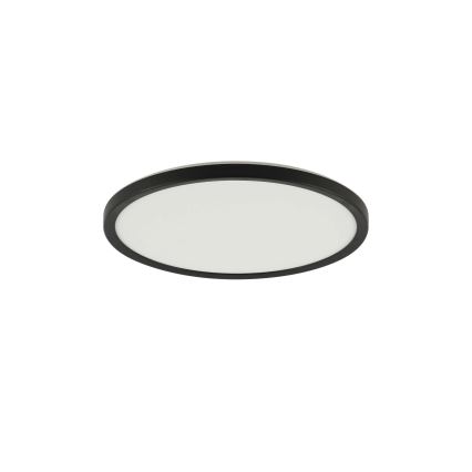 Brilagi - LED Zatemnitvena stropna svetilka ULTRA SLIM LED/18W/230V 2700-6500K pr. 30 cm črna + Daljinski upravljalnik
