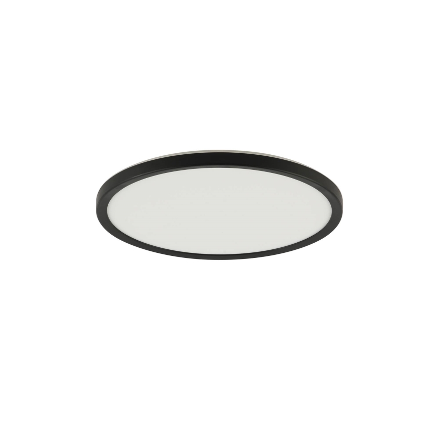 Brilagi - LED Zatemnitvena stropna svetilka ULTRA SLIM LED/18W/230V 2700-6500K pr. 30 cm črna + Daljinski upravljalnik