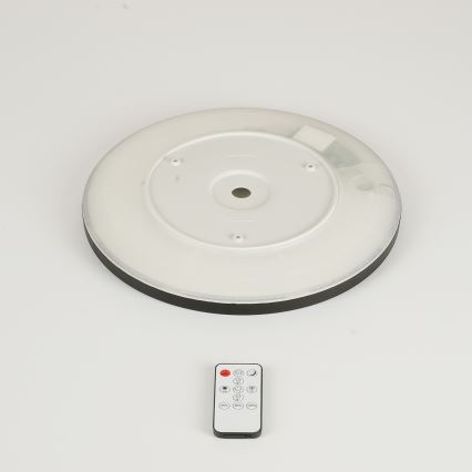 Brilagi - LED Zatemnitvena stropna svetilka ULTRA SLIM LED/18W/230V 2700-6500K pr. 30 cm črna + Daljinski upravljalnik