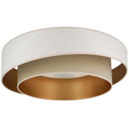 Brilagi - LED Zatemnitvena stropna svetilka VEGAS SHINE LED/24W/230V pr. 60 cm 3000/4000/6500K krem barva/bež + Daljinski upravljalnik