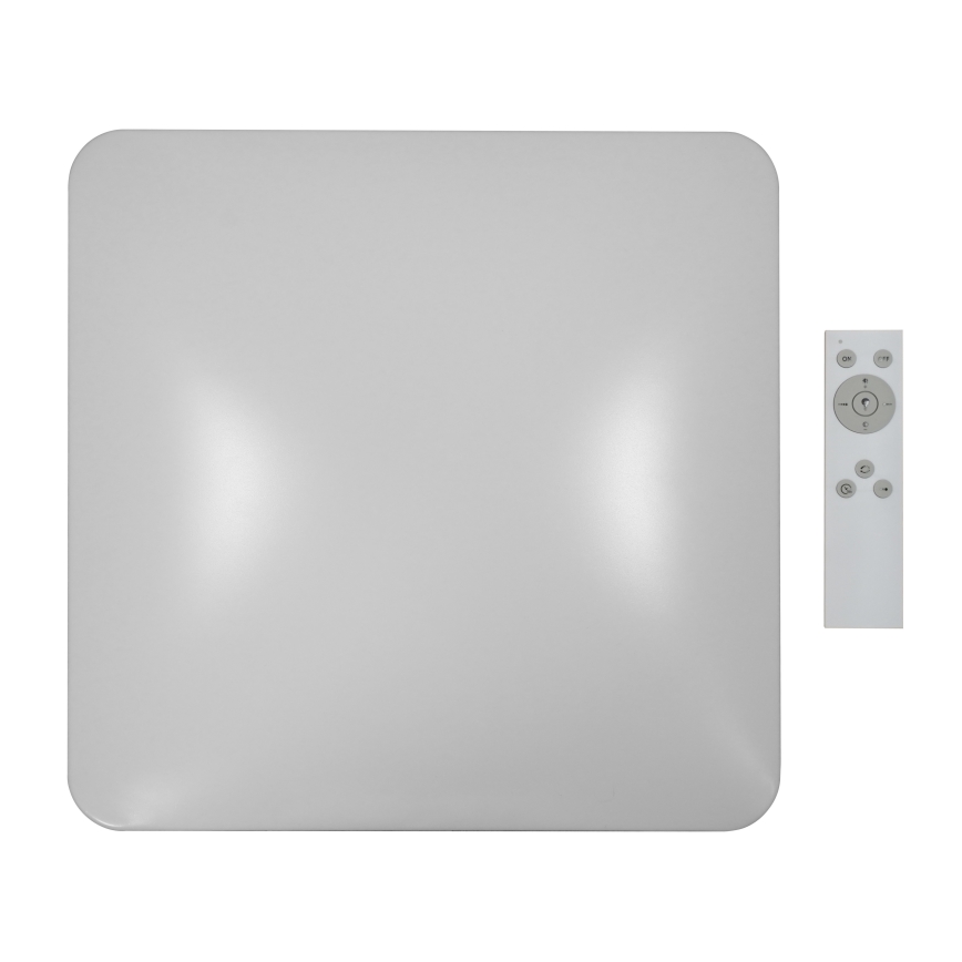 Brilagi - LED Zatemnitvena stropna svetilka VELVET SQUARE SMART LED/36W/230V 2700-6500K Wi-Fi Tuya + Daljinski upravljalnik bež