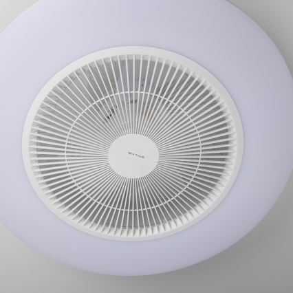 Brilagi - LED Zatemnitvena svetilka z ventilatorjem AURA LED/38W/230V 3000-6000K bela + Daljinski upravljalnik