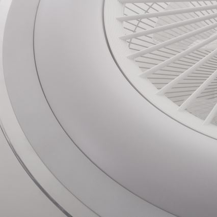 Brilagi - LED Zatemnitvena svetilka z ventilatorjem RONDA LED/48W/230V 3000-6000K bela + Daljinski upravljalnik