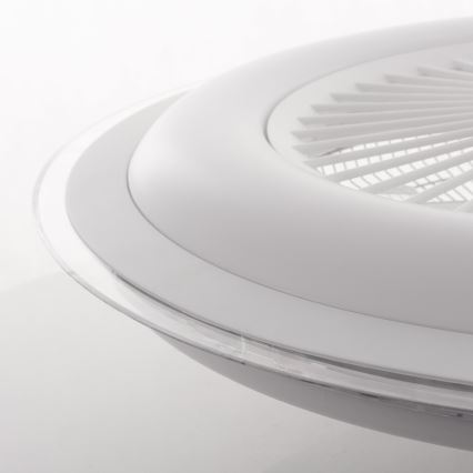 Brilagi - LED Zatemnitvena svetilka z ventilatorjem RONDA LED/48W/230V 3000-6000K bela + Daljinski upravljalnik