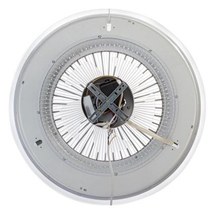 Brilagi - LED Zatemnitvena svetilka z ventilatorjem RONDA LED/48W/230V 3000-6000K bela + Daljinski upravljalnik