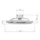 Brilagi - LED Zatemnitvena stropna svetilka z ventilatorjem RONDA LED/65W/230V 3000-6500K srebrna + Daljinski upravljalnik