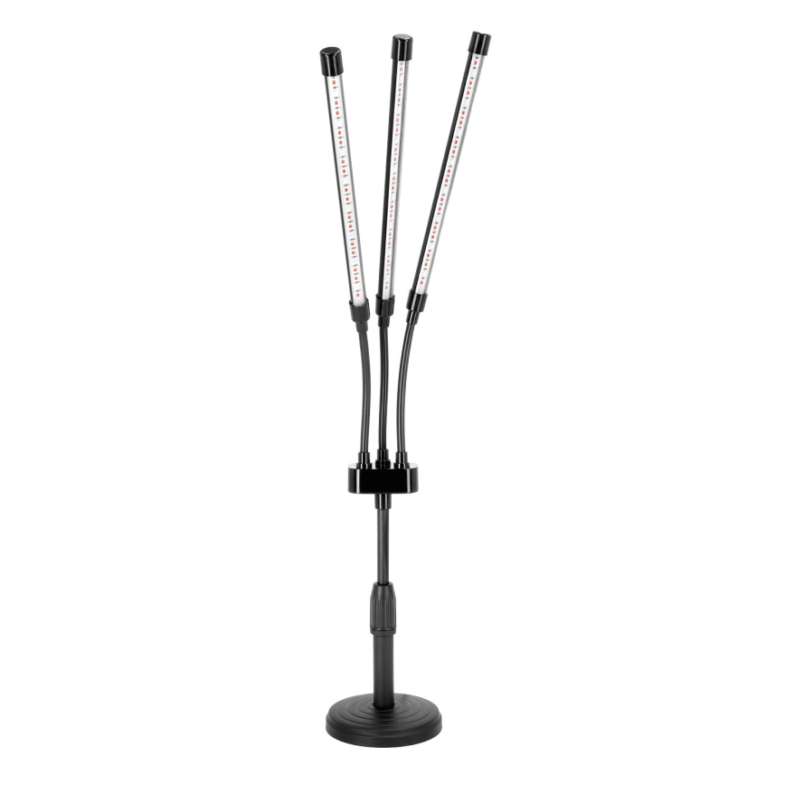 Brilagi - LED Zatemnitvena fleksibilna namizna svetilka za gojenje rastlin VITABLOOM 3xLED/10W/230V črna
