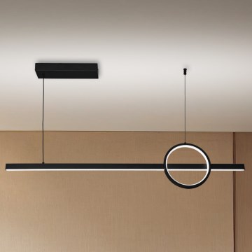 Brilagi - LED zatemnitvena viseča svetilka na vrvici NIVIO LED/20W/230V 3000-6000K + daljinski upravljalnik