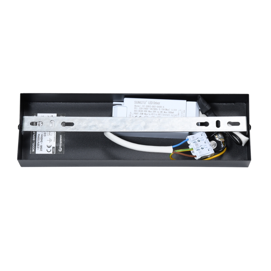 Brilagi - LED zatemnitvena viseča svetilka na vrvici NIVIO LED/20W/230V 3000/4000/6000K + daljinski upravljalnik
