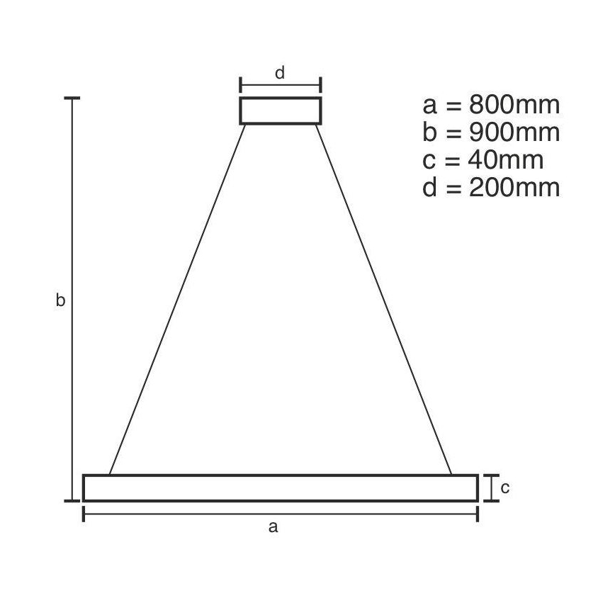 Brilagi - LED Zatemnitveni lestenec na vrvici CIRCLE LED/55W/230V 3000-6500K rjava + Daljinski upravljalnik