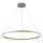 Brilagi - LED Zatemnitveni lestenec na vrvici CIRCLE LED/55W/230V 3000-6500K srebrna + Daljinski upravljalnik