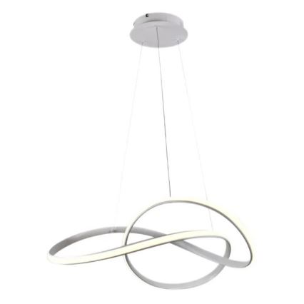 Brilagi - LED Zatemnitveni lestenec na vrvici COSMOWAVE LED/70W/230V 3000-6500K bela + Daljinski upravljalnik