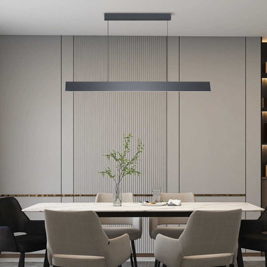 Brilagi - LED Zatemnitveni lestenec na vrvici SLIMLINE LED/40W/230V 3000-6000K antracit + Daljinski upravljalnik