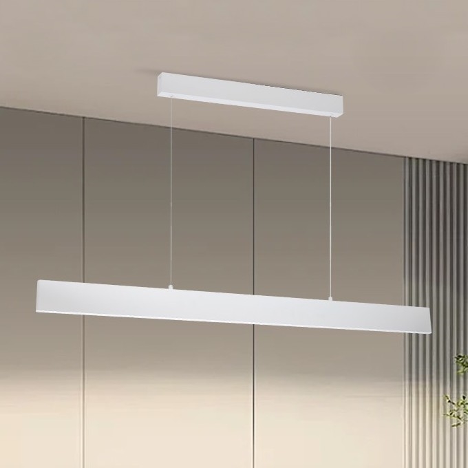 Brilagi - LED Zatemnitveni lestenec na vrvici SLIMLINE LED/40W/230V 3000-6000K bela + Daljinski upravljalnik