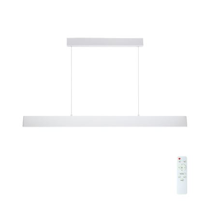 Brilagi - LED Zatemnitveni lestenec na vrvici SLIMLINE LED/40W/230V 3000-6000K bela + Daljinski upravljalnik