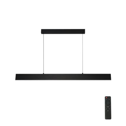 Brilagi - LED Zatemnitveni lestenec na vrvici SLIMLINE LED/40W/230V 3000-6000K črna + Daljinski upravljalnik