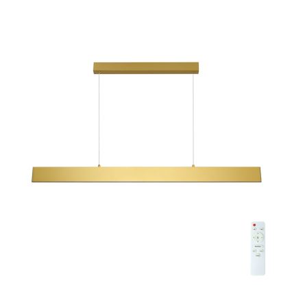 Brilagi - LED Zatemnitveni lestenec na vrvici SLIMLINE LED/40W/230V 3000-6000K zlata + Daljinski upravljalnik