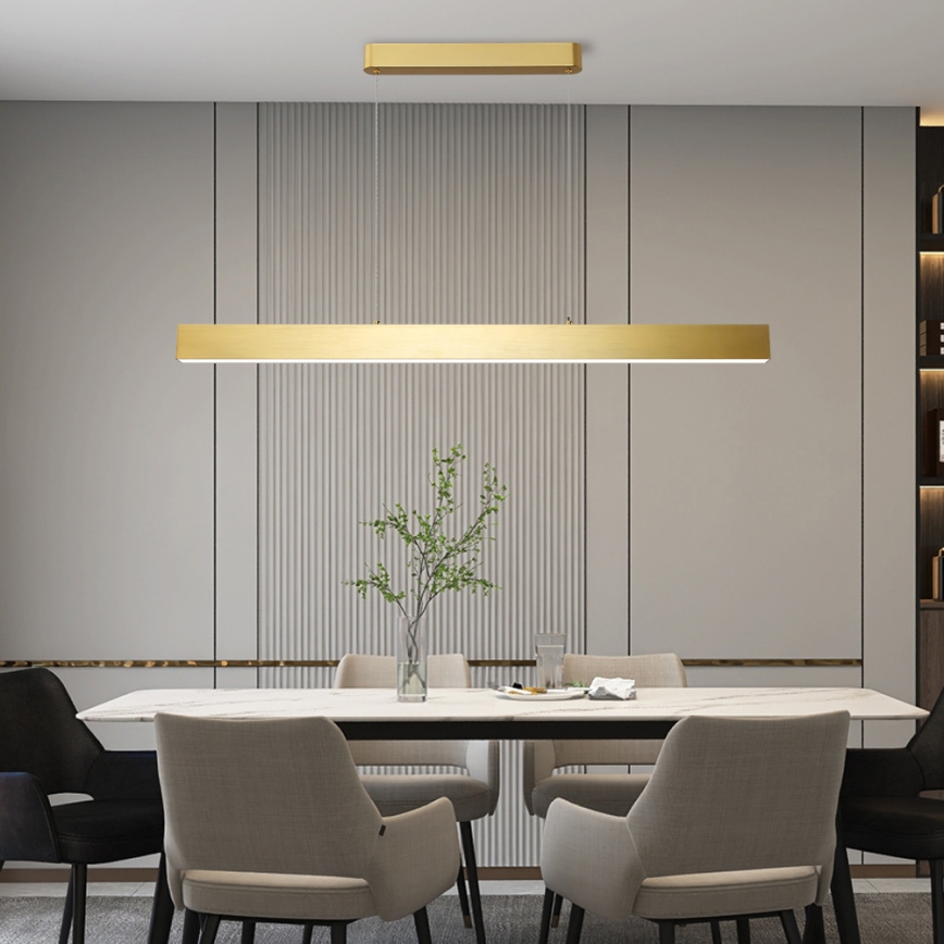 Brilagi - LED Zatemnitveni lestenec na vrvici SLEEKLINE SMART LED/40W/230V 3000-6000K Wi-Fi Tuya zlata + Daljinski upravljalnik