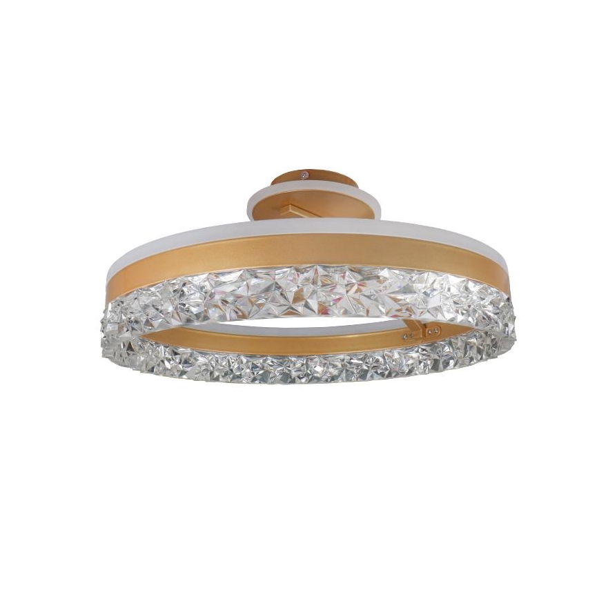Brilagi - LED Zatemnitveni nadgradni lestenec LED/86W/230V 3000-6500K zlata + Daljinski upravljalnik