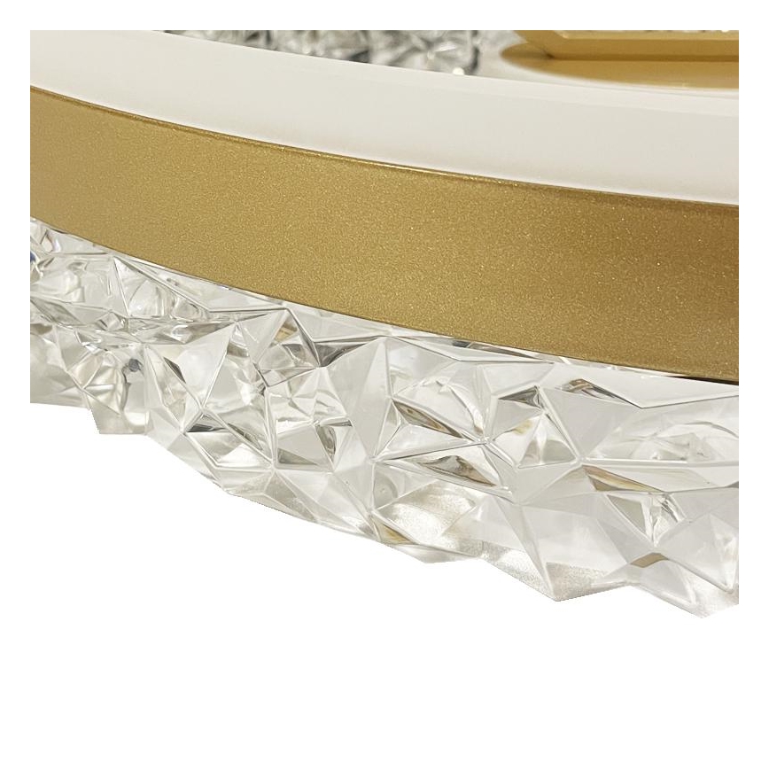 Brilagi - LED Zatemnitveni nadgradni lestenec LED/86W/230V 3000-6500K zlata + Daljinski upravljalnik