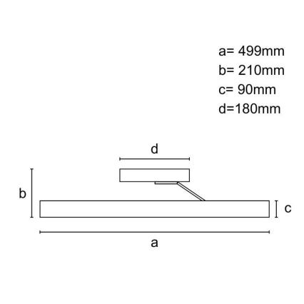 Brilagi - LED Zatemnitveni nadgradni lestenec LED/86W/230V 3000-6500K zlata + Daljinski upravljalnik