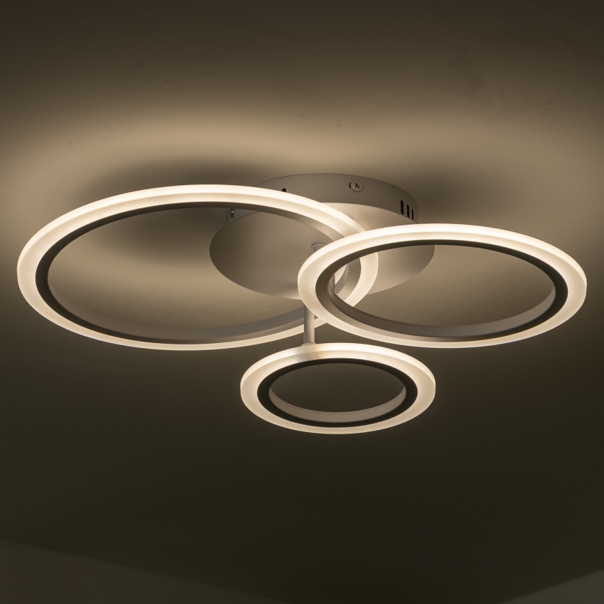 Brilagi - LED Zatemnitveni nadgradni lestenec ORBITS LED/40W/230V 3000-6500K bela + Daljinski upravljalnik