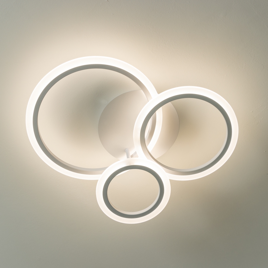 Brilagi - LED Zatemnitveni nadgradni lestenec ORBITS LED/40W/230V 3000-6500K bela + Daljinski upravljalnik