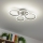 Brilagi - LED Zatemnitveni nadgradni lestenec ORBITS LED/50W/230V 3000-6500K antracit + Daljinski upravljalnik