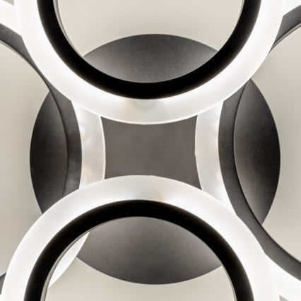 Brilagi - LED Zatemnitveni nadgradni lestenec ORBITS LED/50W/230V 3000-6500K + Daljinski upravljalnik