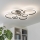 Brilagi - LED Zatemnitveni nadgradni lestenec ORBITS LED/85W/230V 3000-6500K črna + Daljinski upravljalnik