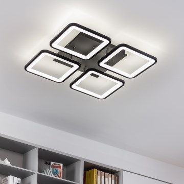 Brilagi - LED Zatemnitveni nadgradni lestenec SQUARED LED/85W/230V 3000-6500K + Daljinski upravljalnik