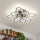 Brilagi - LED Zatemnitveni nadgradni lestenec TWIST LED/125W/230V 3000-6500K + Daljinski upravljalnik