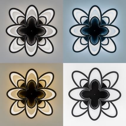 Brilagi - LED Zatemnitveni nadgradni lestenec TWIST LED/125W/230V 3000-6500K + Daljinski upravljalnik