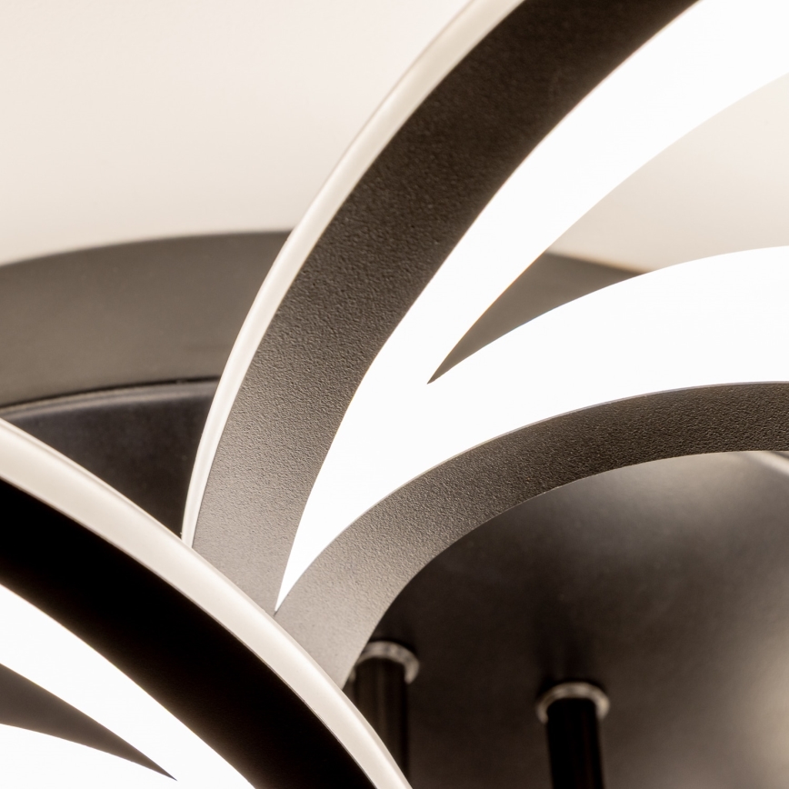 Brilagi - LED Zatemnitveni nadgradni lestenec TWIST LED/125W/230V 3000-6500K + Daljinski upravljalnik