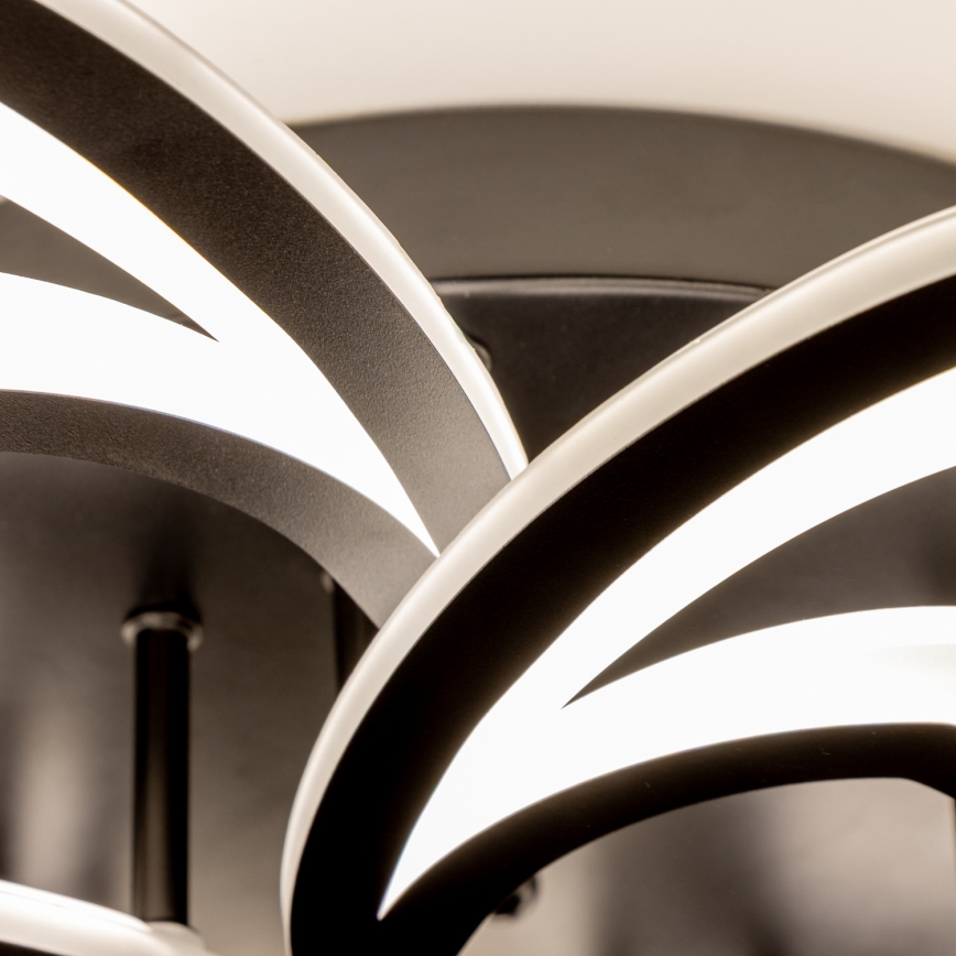 Brilagi - LED Zatemnitveni nadgradni lestenec TWIST LED/125W/230V 3000-6500K + Daljinski upravljalnik