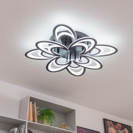 Brilagi - LED Zatemnitveni nadgradni lestenec TWIST LED/125W/230V 3000-6500K + Daljinski upravljalnik
