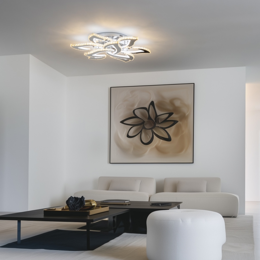 Brilagi - LED Zatemnitveni nadgradni lestenec TWIST LED/180W/230V 3000-6500K + Daljinski upravljalnik