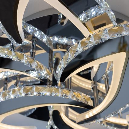 Brilagi - LED Zatemnitveni nadgradni lestenec TWIST LED/180W/230V 3000-6500K + Daljinski upravljalnik