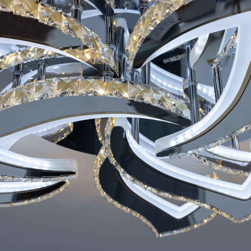 Brilagi - LED Zatemnitveni nadgradni lestenec TWIST LED/180W/230V 3000-6500K + Daljinski upravljalnik
