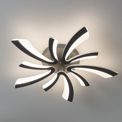 Brilagi - LED Zatemnitveni nadgradni lestenec TWIST LED/55W/230V 3000-6500K antracit + Daljinski upravljalnik
