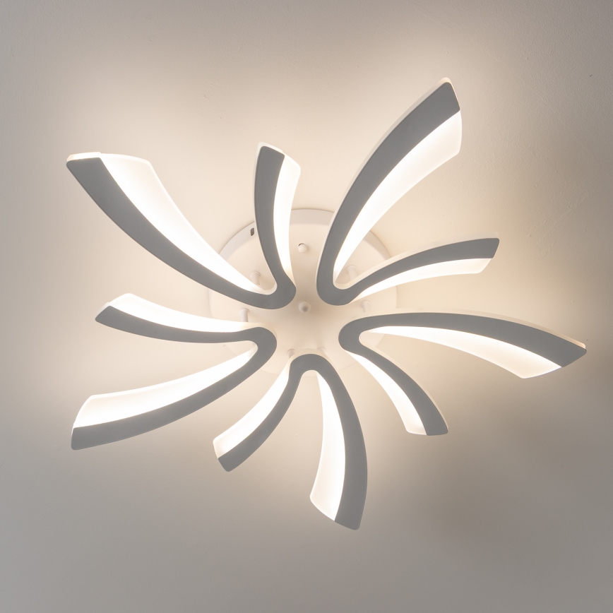 Brilagi - LED Zatemnitveni nadgradni lestenec TWIST LED/55W/230V 3000-6500K bela + Daljinski upravljalnik