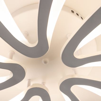 Brilagi - LED Zatemnitveni nadgradni lestenec TWIST LED/55W/230V 3000-6500K bela + Daljinski upravljalnik