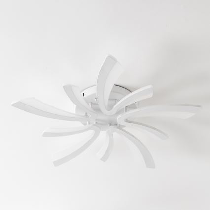 Brilagi - LED Zatemnitveni nadgradni lestenec TWIST LED/55W/230V 3000-6500K bela + Daljinski upravljalnik