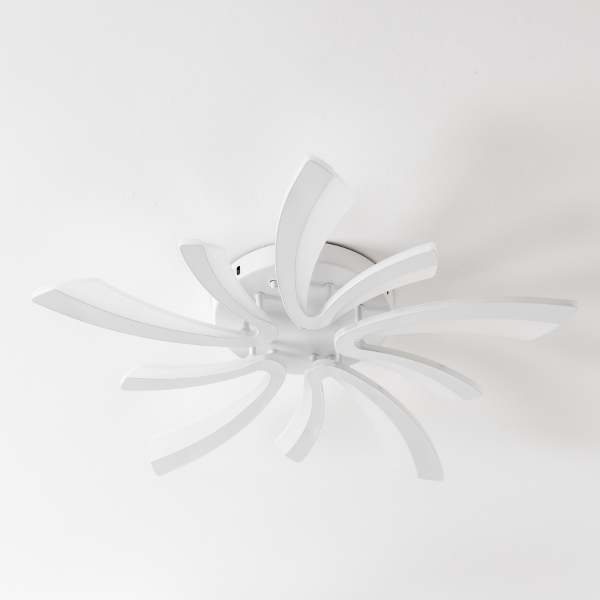 Brilagi - LED Zatemnitveni nadgradni lestenec TWIST LED/55W/230V 3000-6500K bela + Daljinski upravljalnik