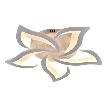 Brilagi - LED Zatemnitveni nadgradni lestenec TWIST LED/55W/230V 3000-6500K bela + Daljinski upravljalnik