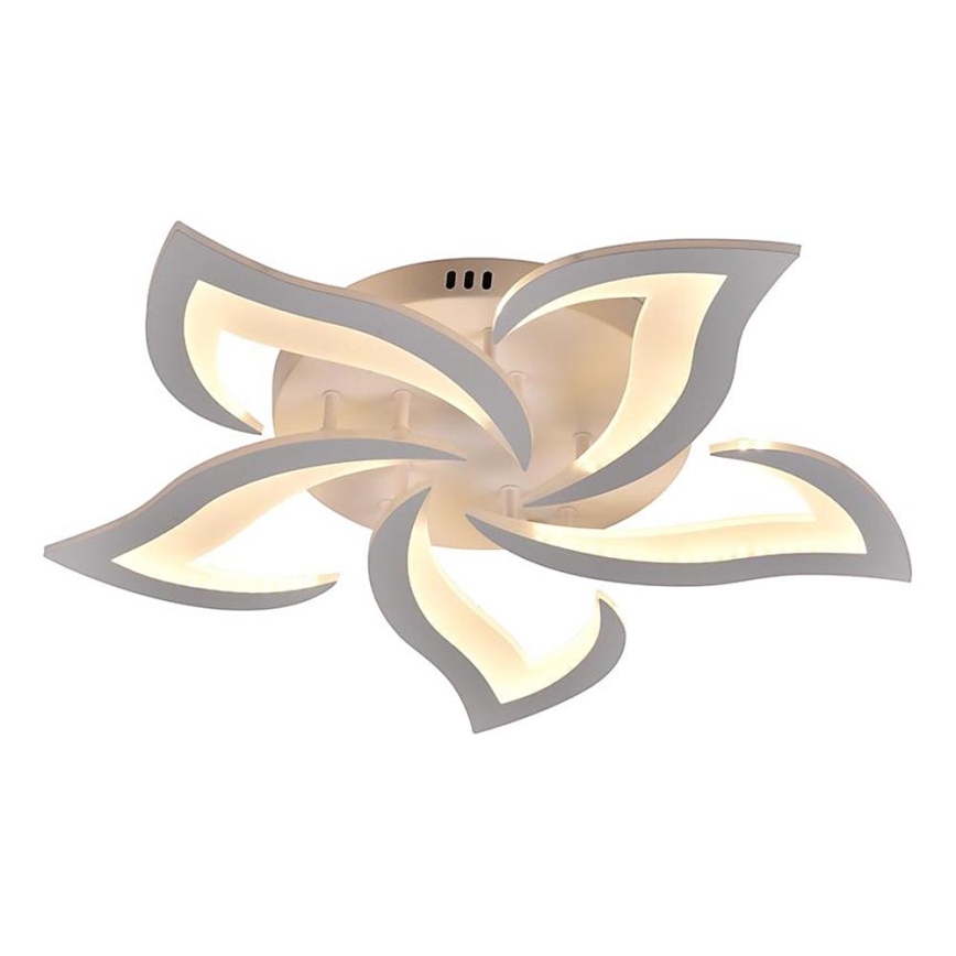 Brilagi - LED Zatemnitveni nadgradni lestenec TWIST LED/55W/230V 3000-6500K bela + Daljinski upravljalnik