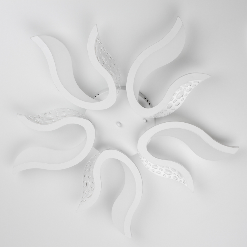 Brilagi - LED Zatemnitveni nadgradni lestenec TWIST LED/65W/230V 3000-6500K bela + Daljinski upravljalnik