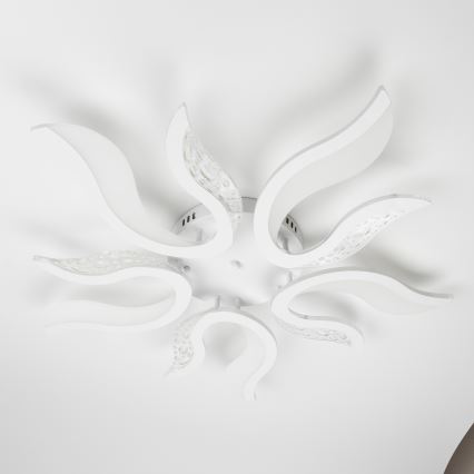 Brilagi - LED Zatemnitveni nadgradni lestenec TWIST LED/65W/230V 3000-6500K bela + Daljinski upravljalnik