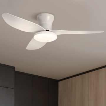 Brilagi - LED Zatemnitveni stropni ventilator LED/30W/230V 3000-6500K bela + Daljinski upravljalnik