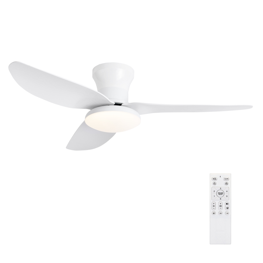 Brilagi - LED Zatemnitveni stropni ventilator LED/30W/230V 3000-6500K bela + Daljinski upravljalnik